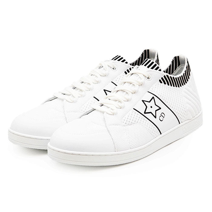 Christian Dior CD Star Logo Technical Fabric Sneakers