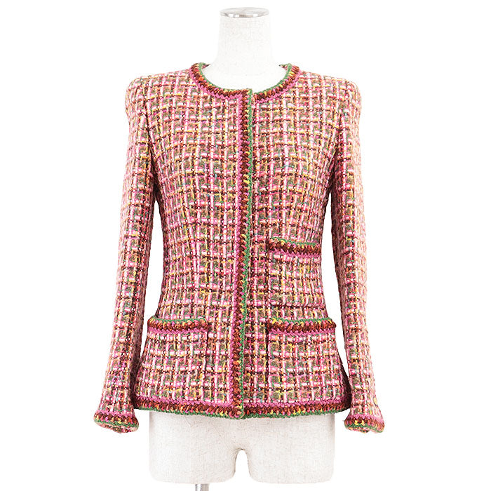 Chanel Tweed Wool Blend Jacket