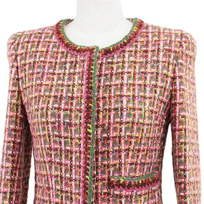 Chanel Tweed Wool Blend Jacket