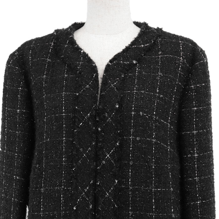 Chanel HOMME Fantaisie Tweed Wool Blend Jacket