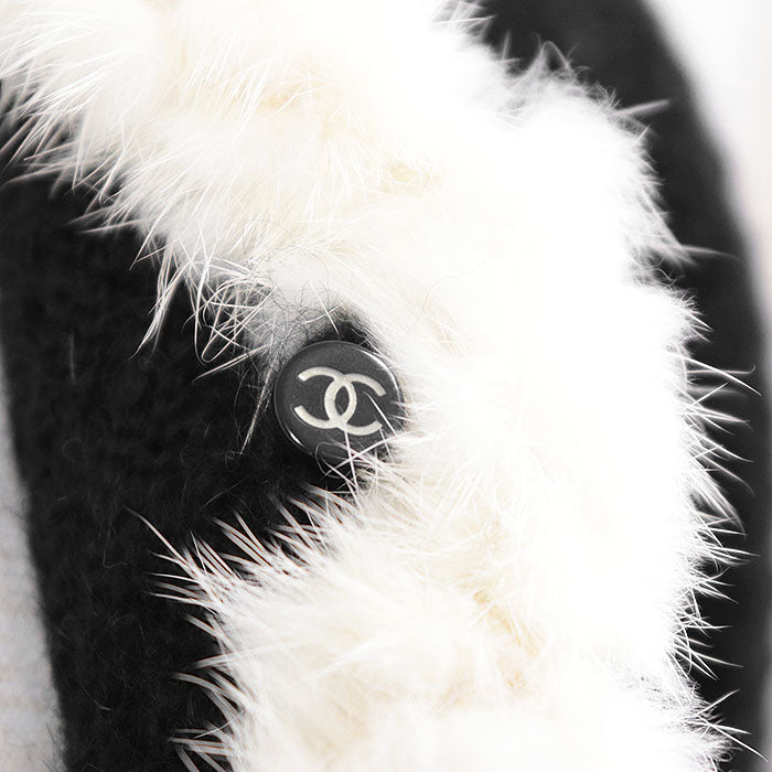 Chanel Mohair Blend Knit igan Jacket