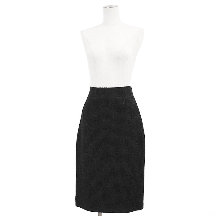 Chanel 09C P34889 Tweed Wool Skirt