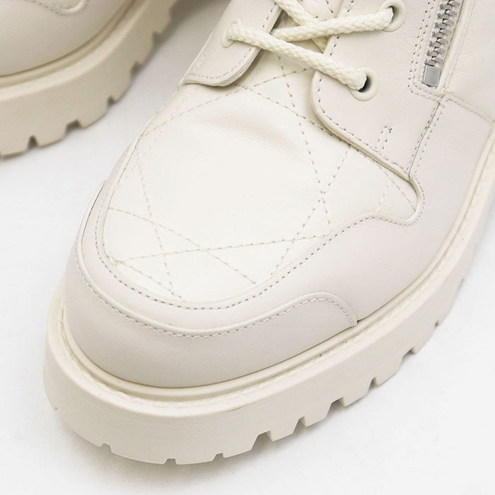Christian Dior Cannage Leather Boots