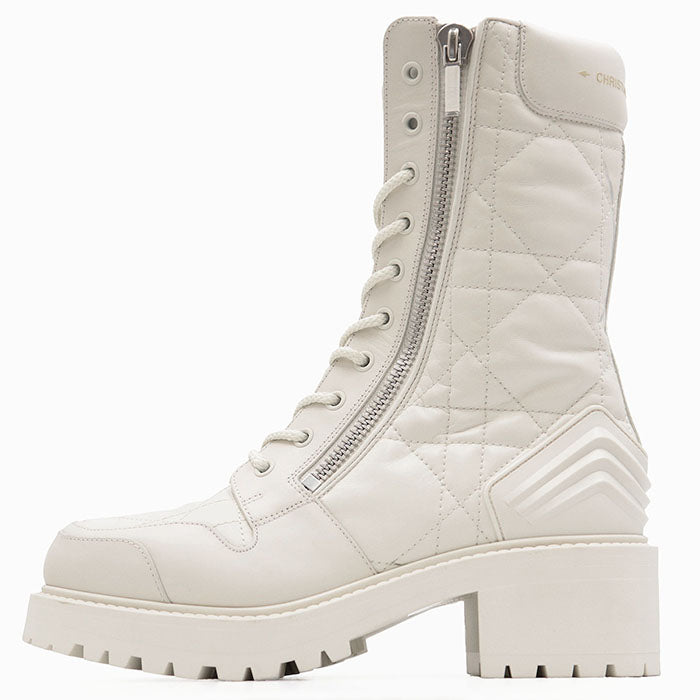 Christian Dior Cannage Leather Boots