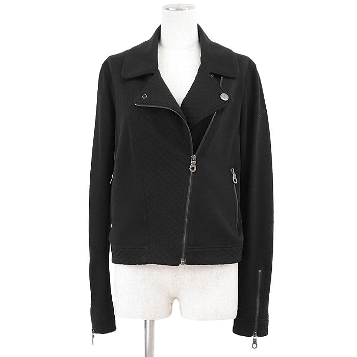 Chanel P38075 Matelassé 100% Wool Jacket