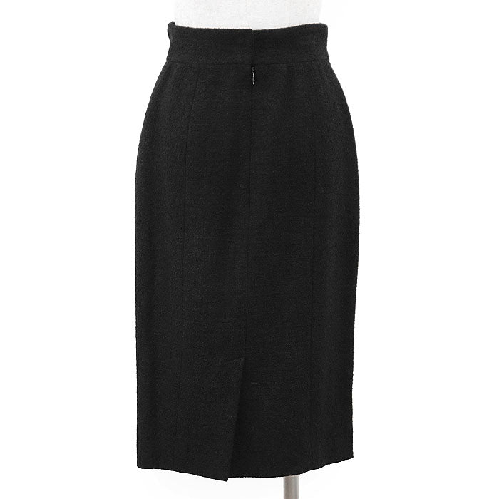 Chanel 09P P35515 Tweed Linen Blend Skirt