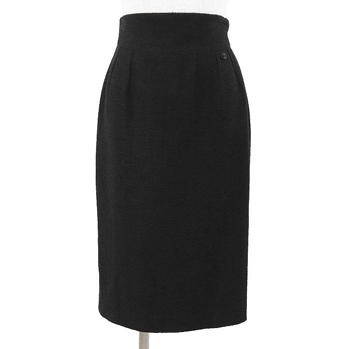 Chanel 09P P35515 Tweed Linen Blend Skirt