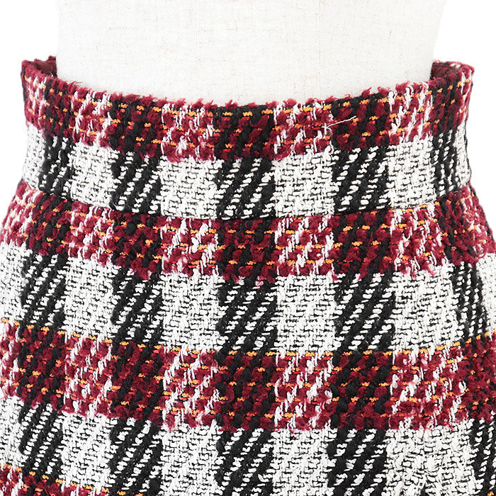 Chanel P55020 Tweed Cotton Wool Skirt