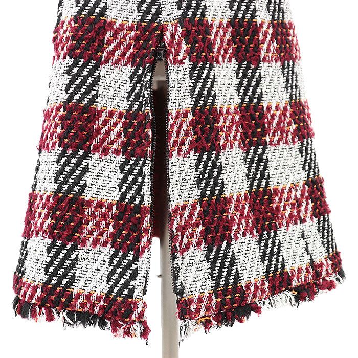 Chanel P55020 Tweed Cotton Wool Skirt