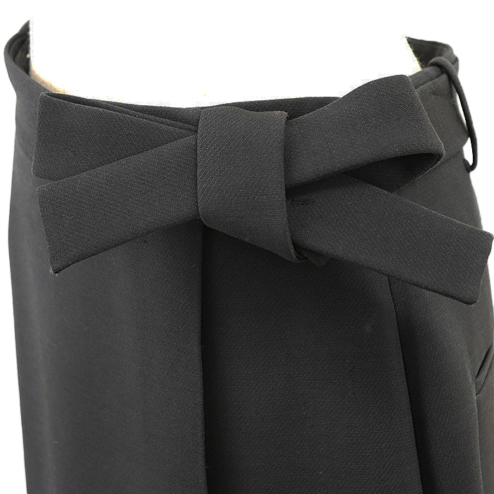 Christian Dior Wool Silk Long Skirt