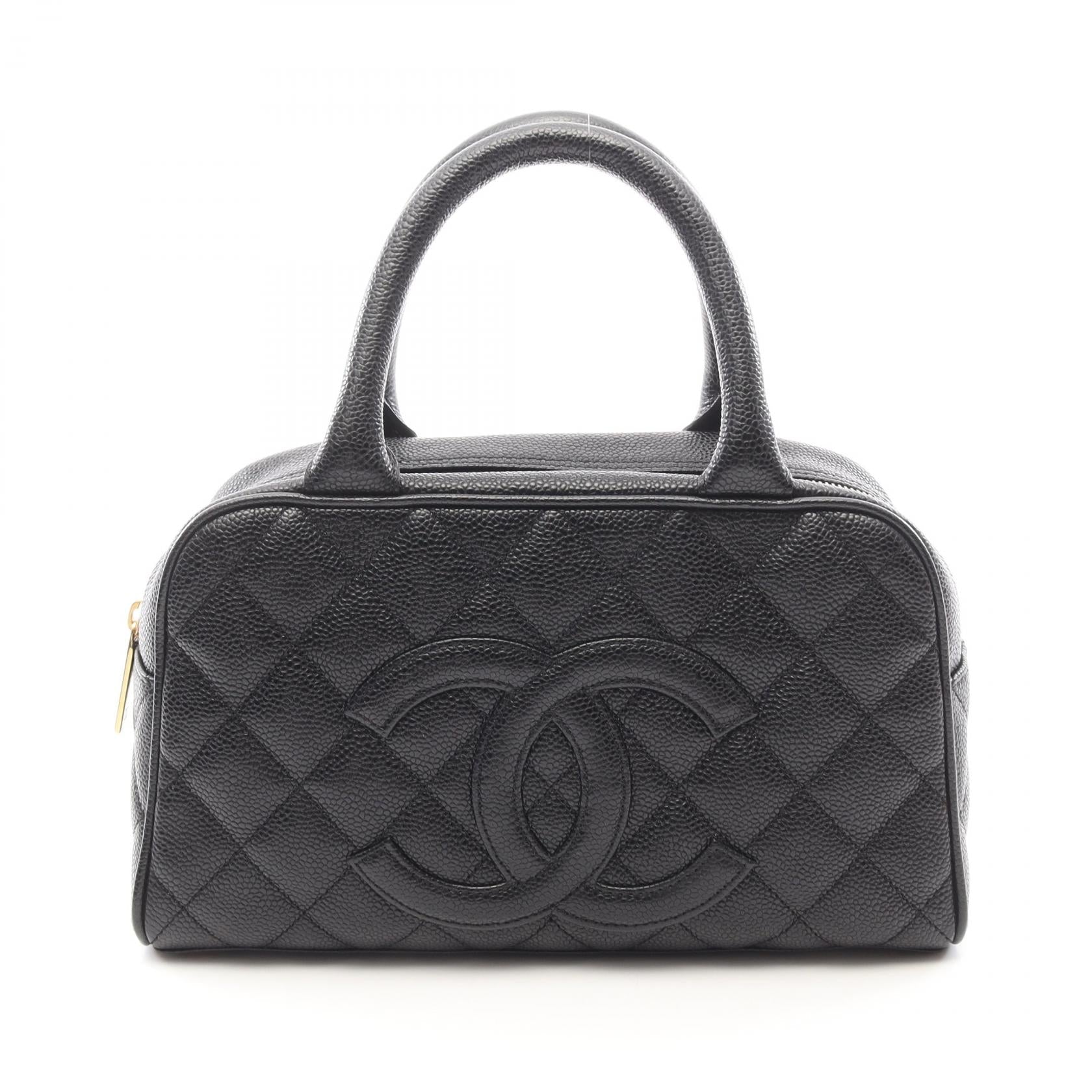 Chanel Matelasse Grained Calfskin Handbag