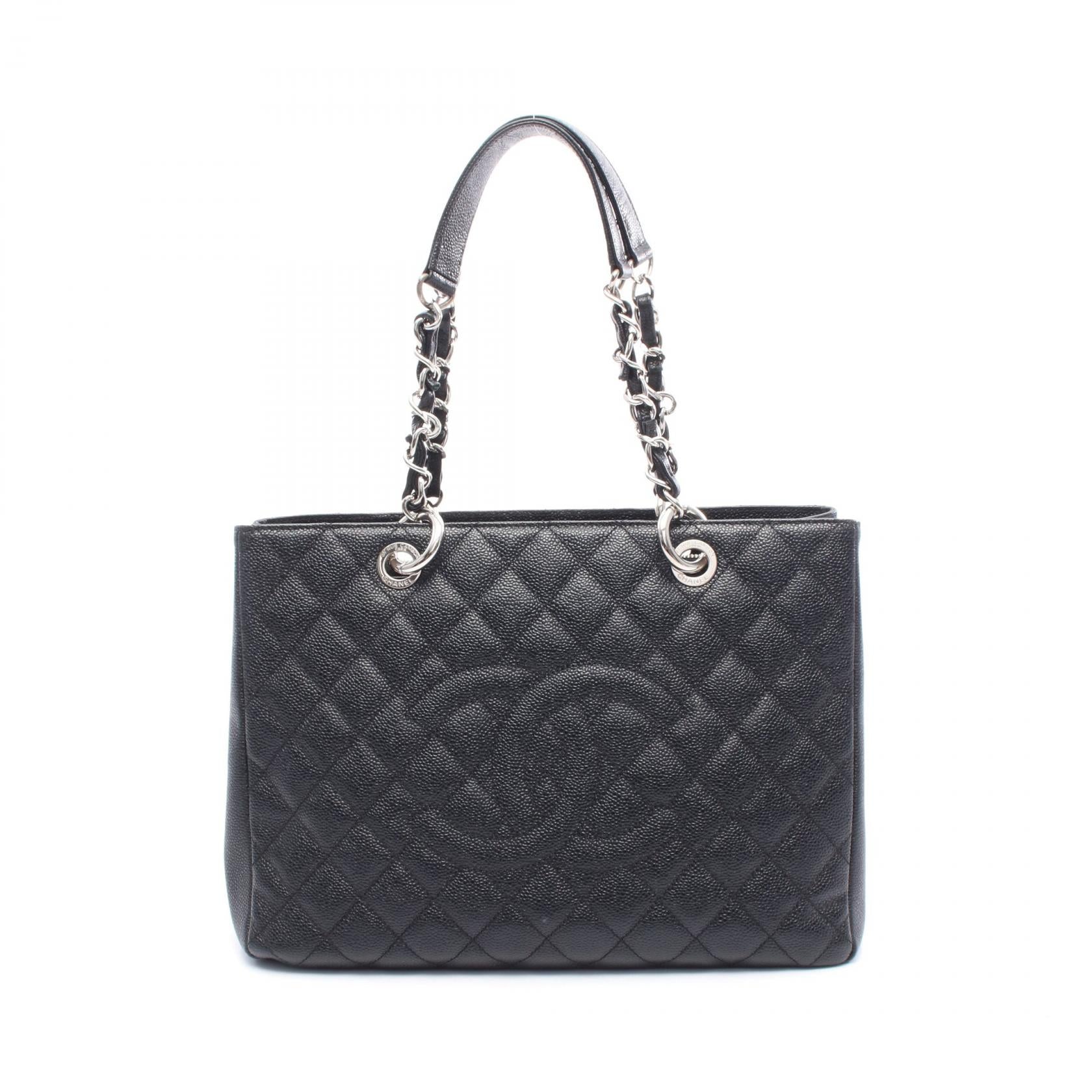 Chanel Matelasse Grained Calfskin Tote Bag