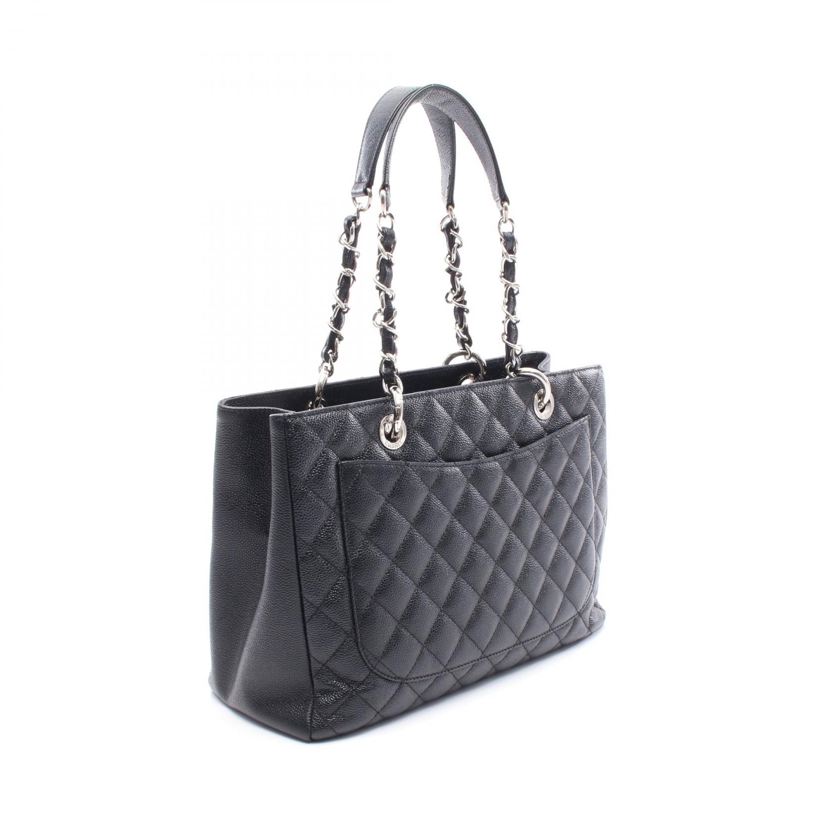 Chanel Matelasse Grained Calfskin Tote Bag