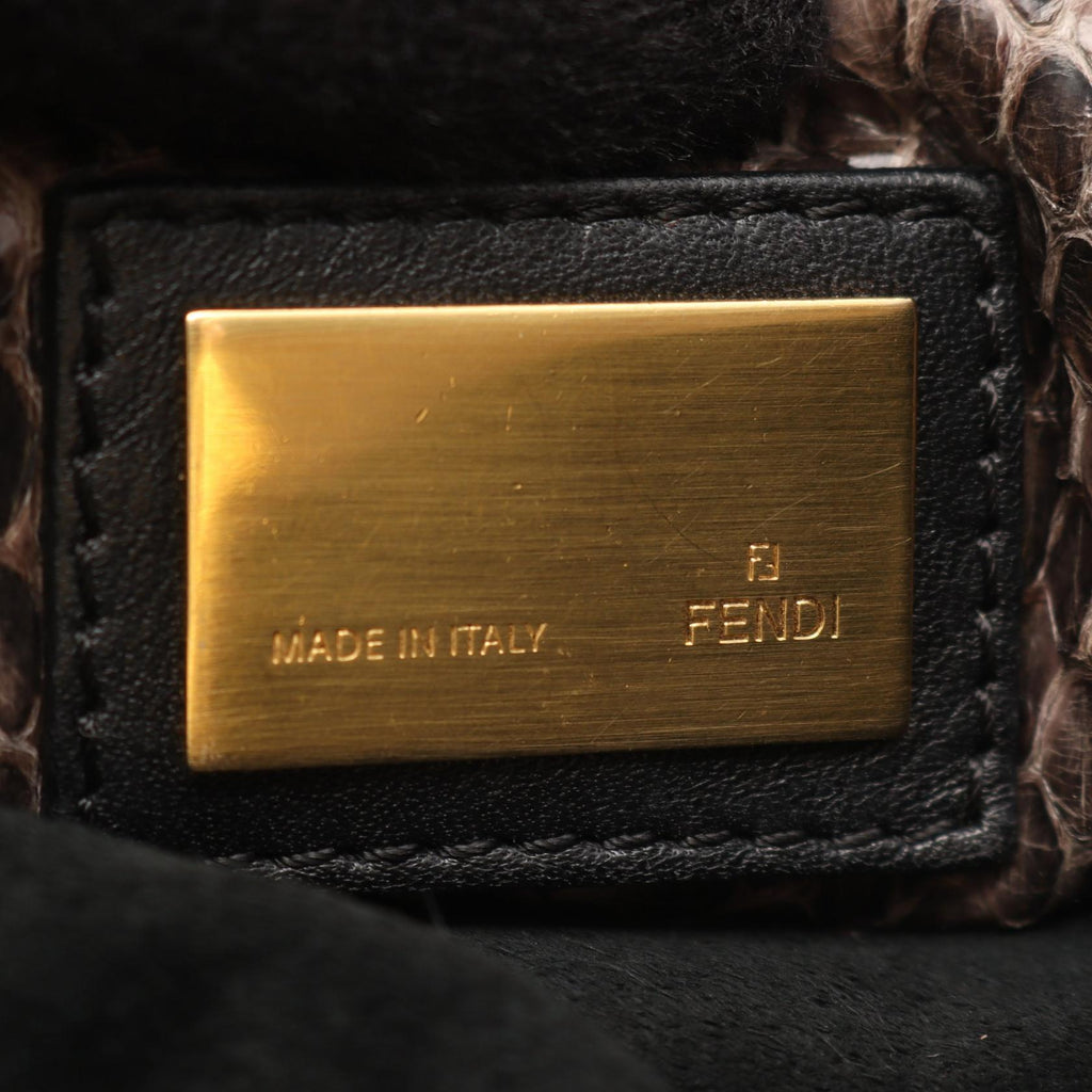 Fendi Peekaboo Large Leather Handbag