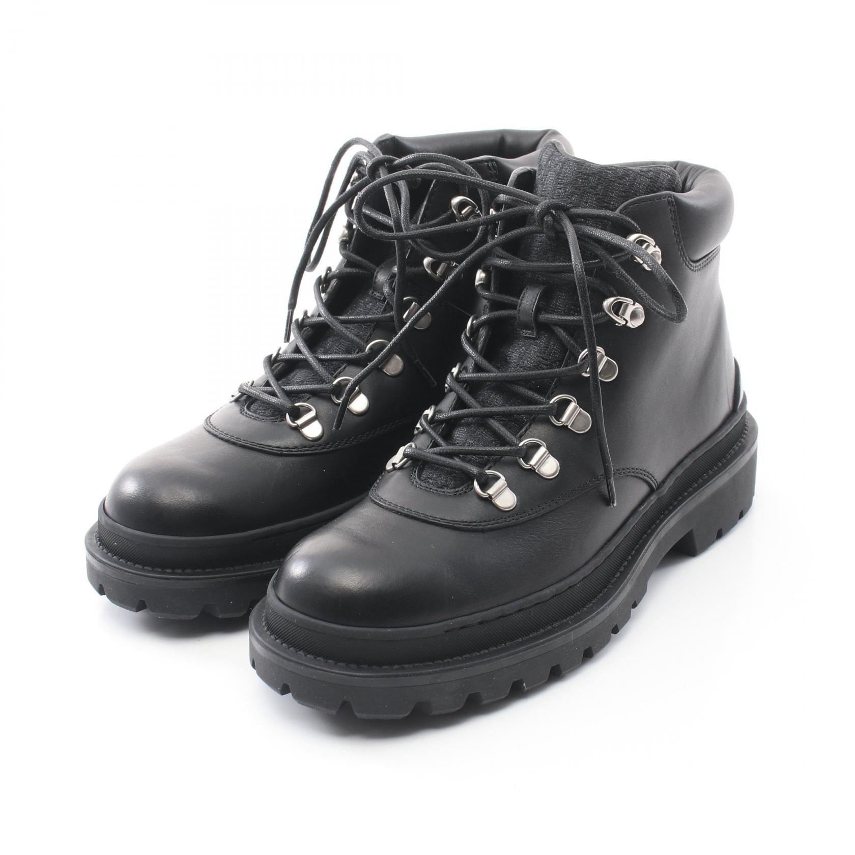 Dior Leather Canvas Boots