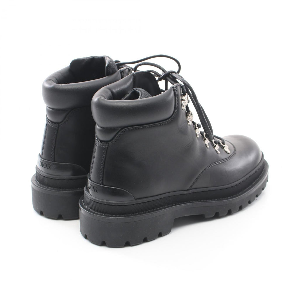 Dior Leather Canvas Boots