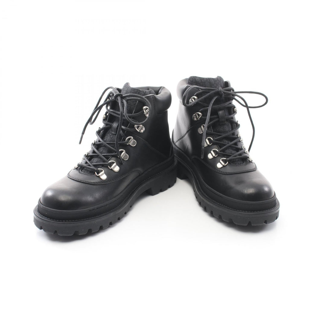 Dior Leather Canvas Boots