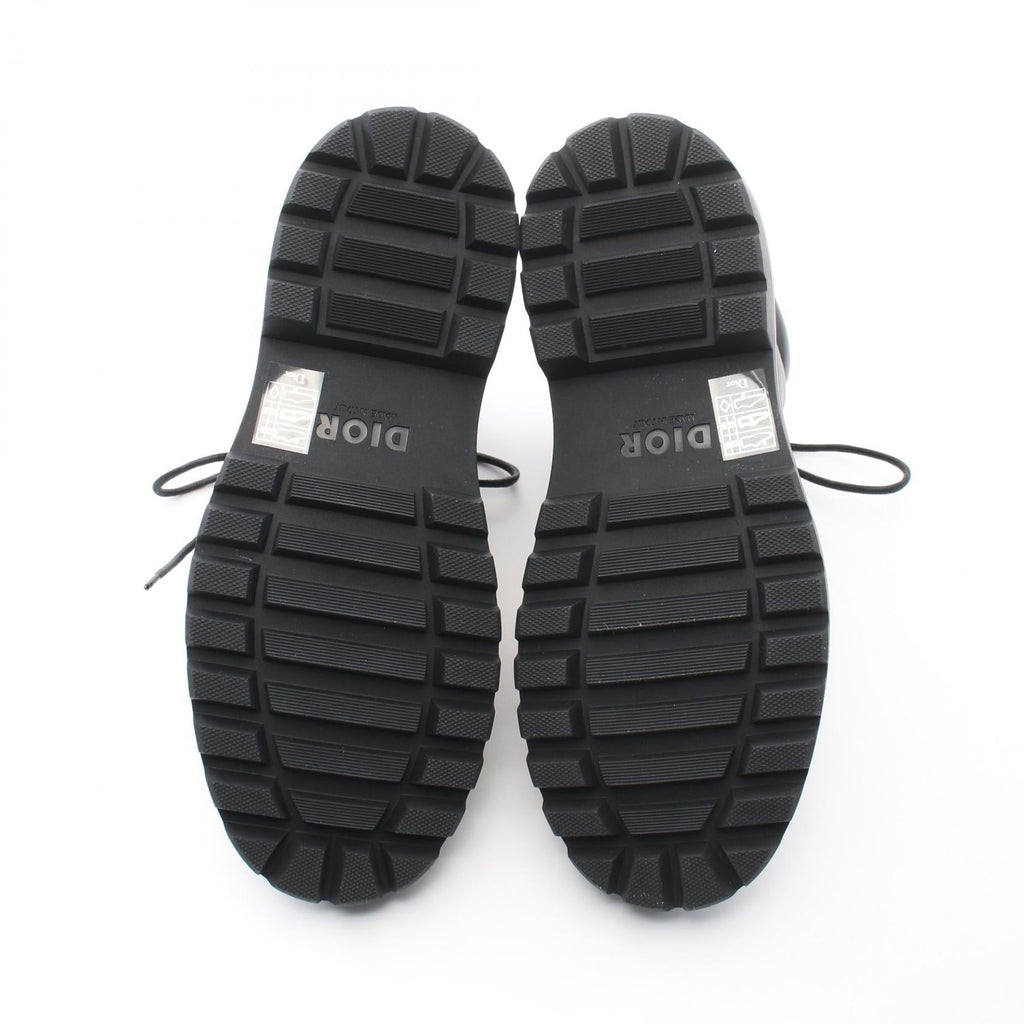 Dior Leather Canvas Boots