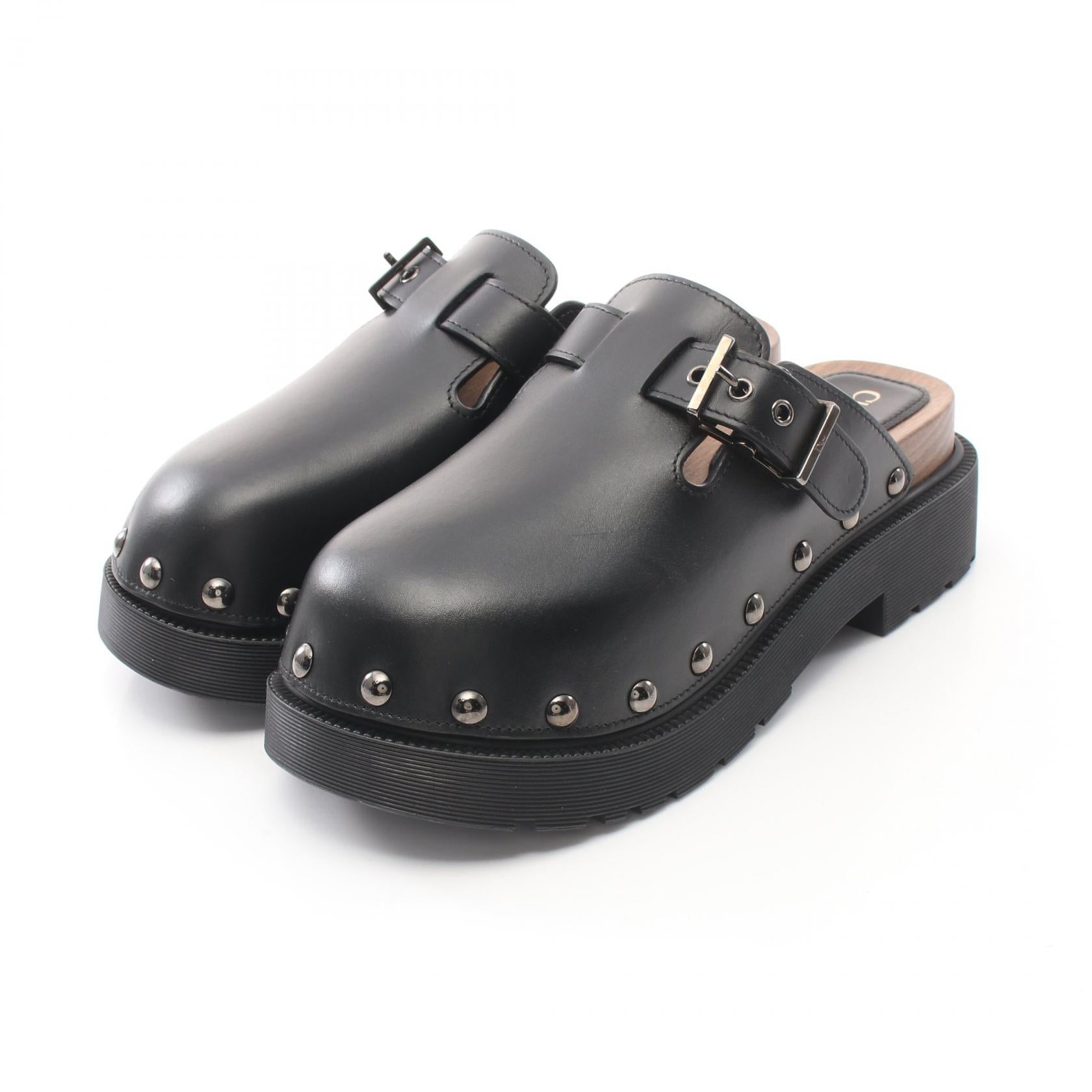Dior Quake Leather Clog Sandals