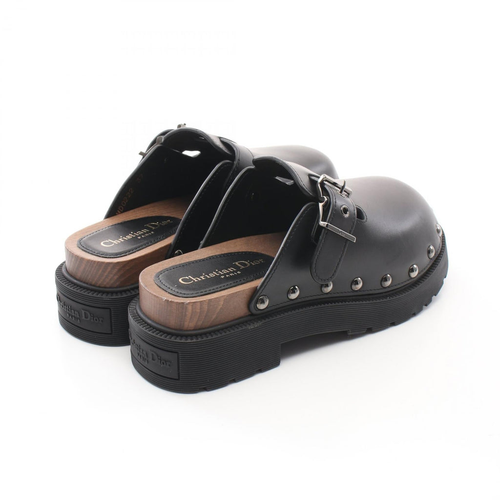 Dior Quake Leather Clog Sandals
