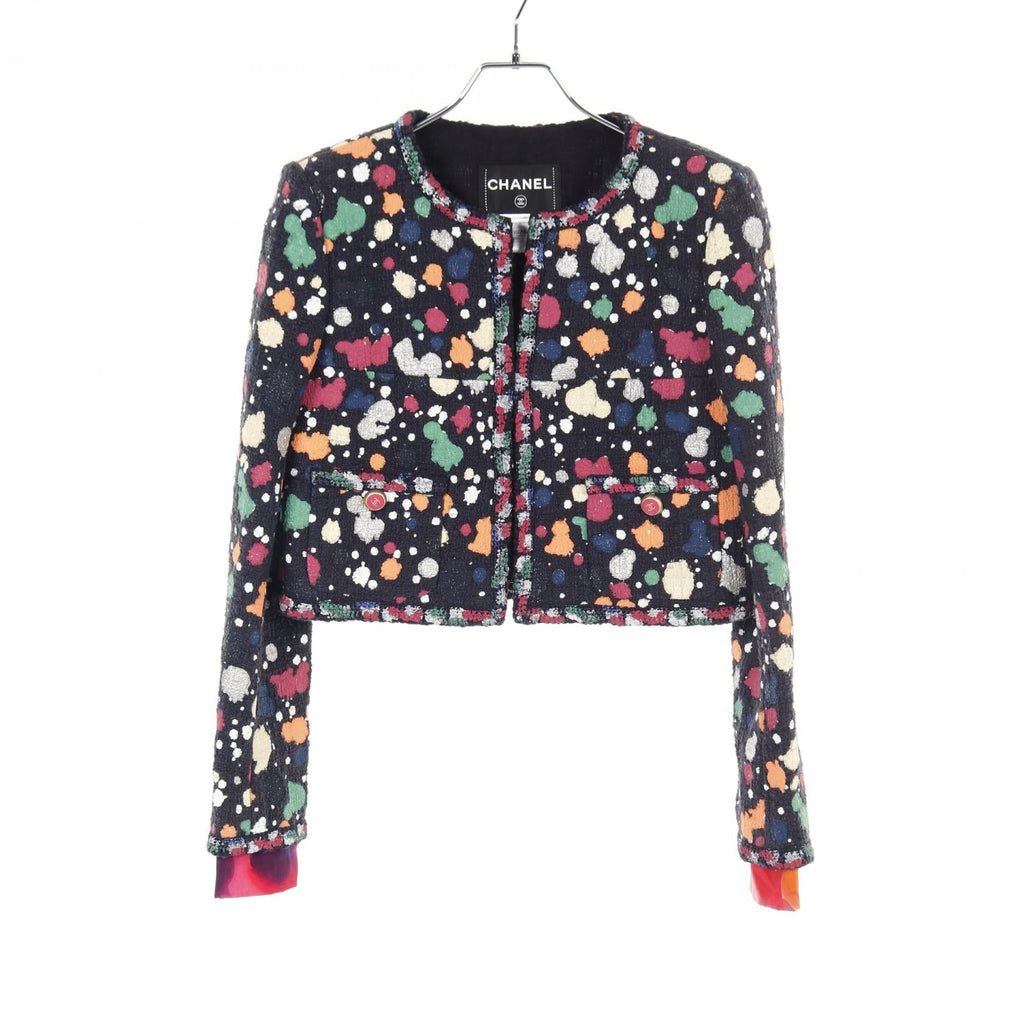 Chanel Coco Mark Button Cotton Jacket