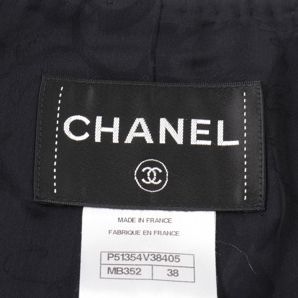 Chanel Coco Mark Button Cotton Jacket