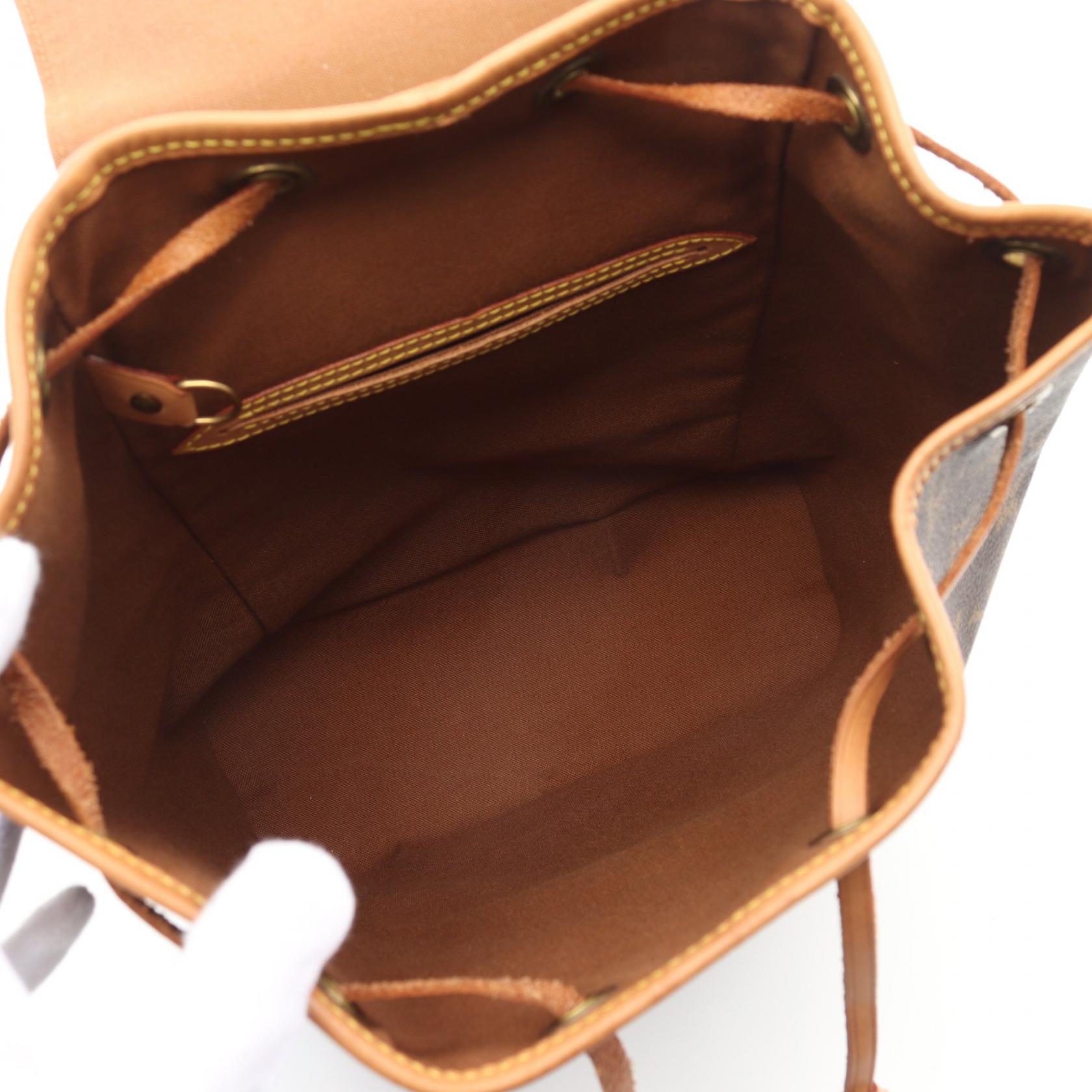 Louis Vuitton Monogram Coated Canvas Backpack