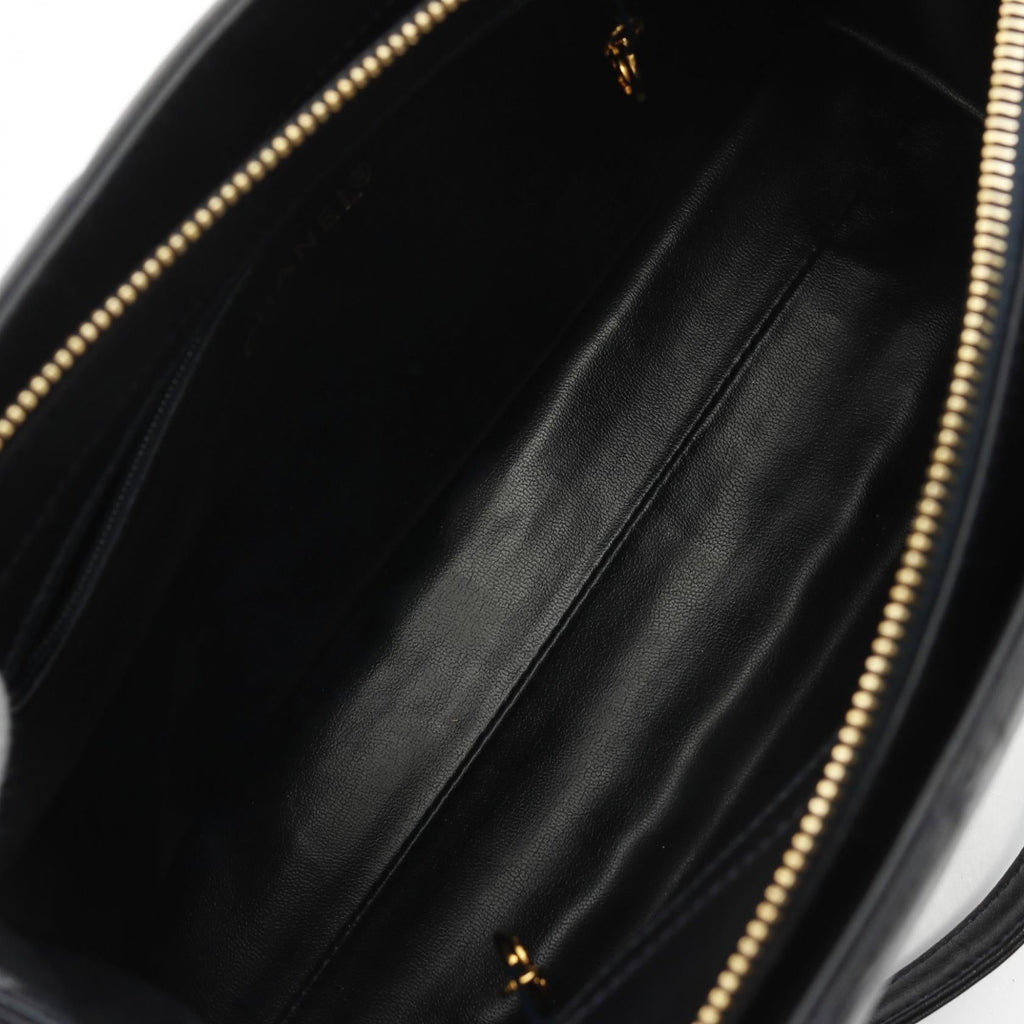 Chanel Chevron V Stitch Lambskin Handbag