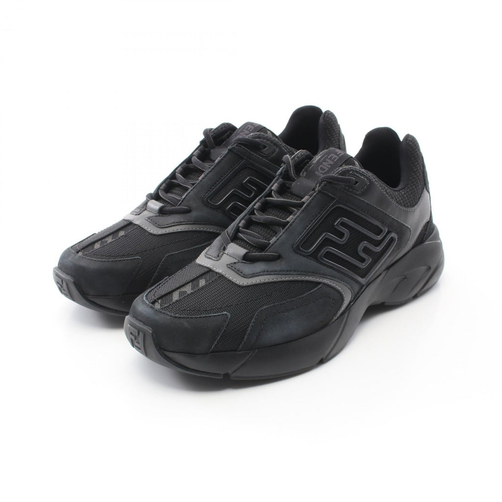 Fendi FASTER Suede Fabric Sneakers