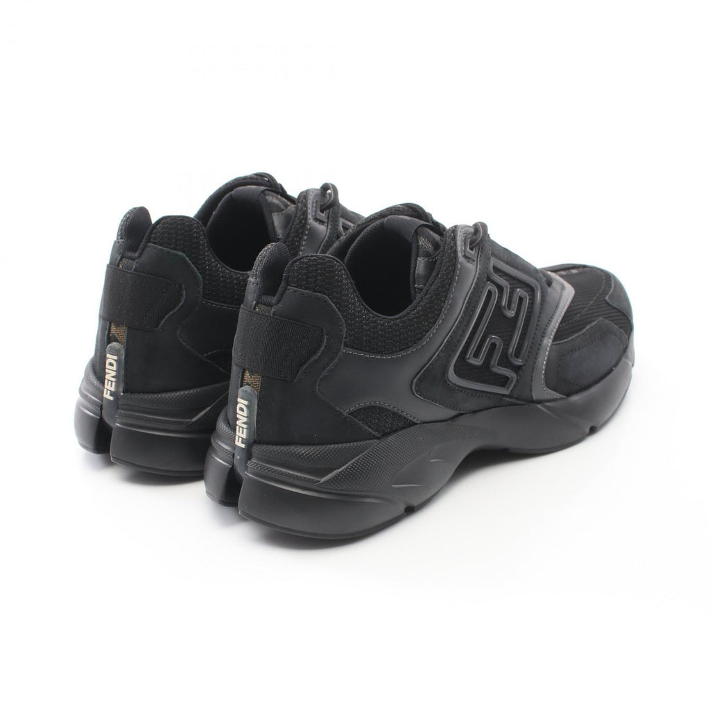 Fendi FASTER Suede Fabric Sneakers