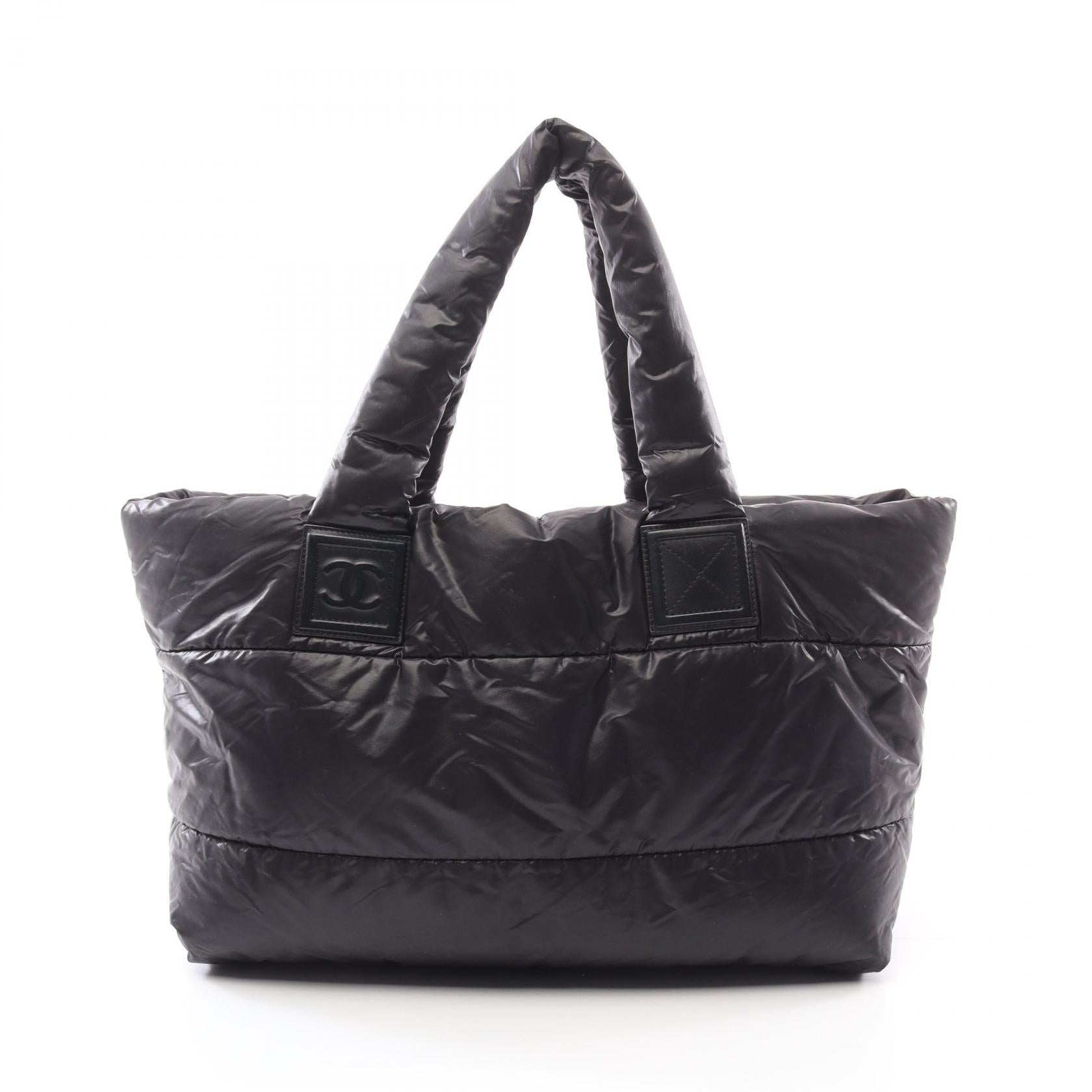 Chanel Coco Cocoon Nylon Leather Tote Bag