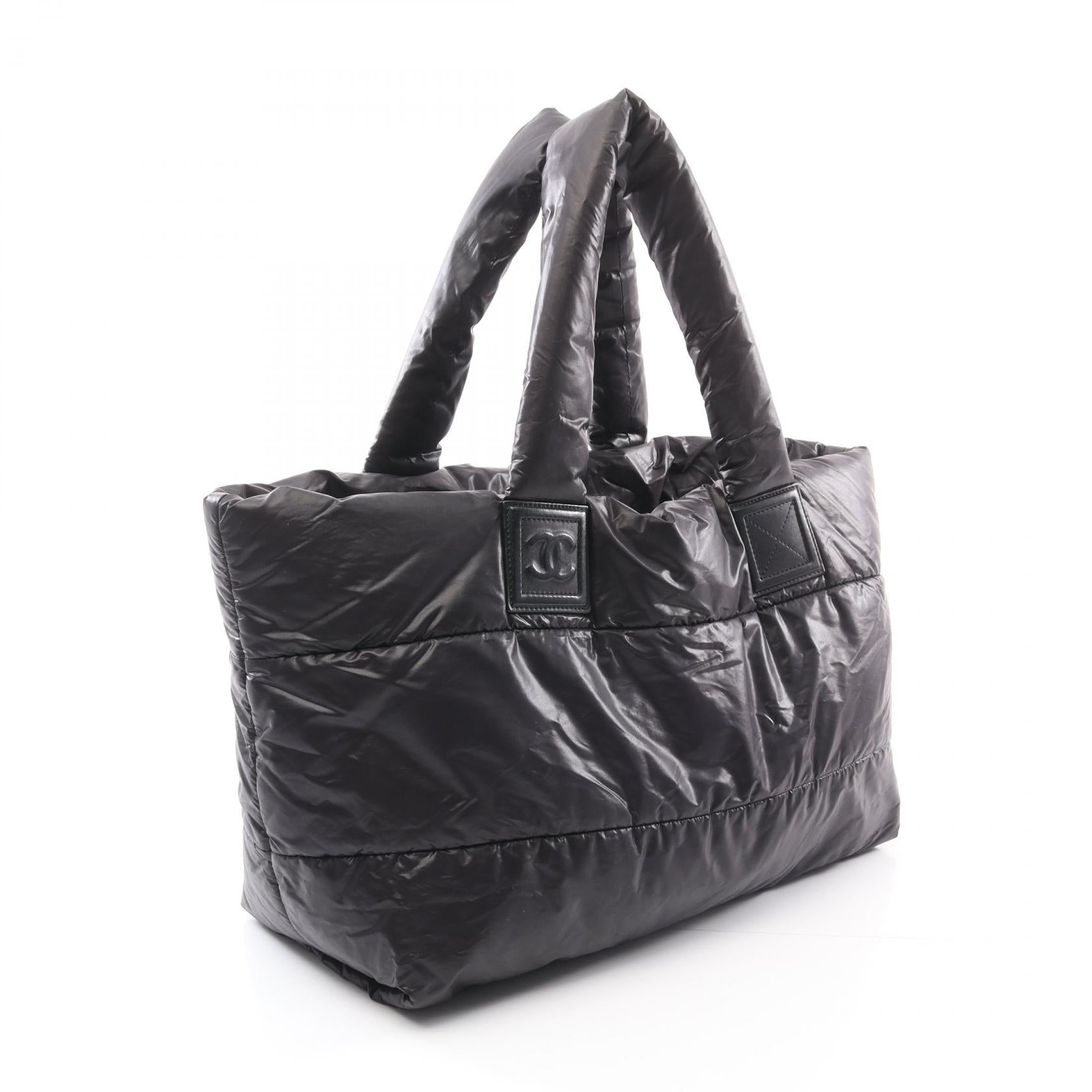 Chanel Coco Cocoon Nylon Leather Tote Bag