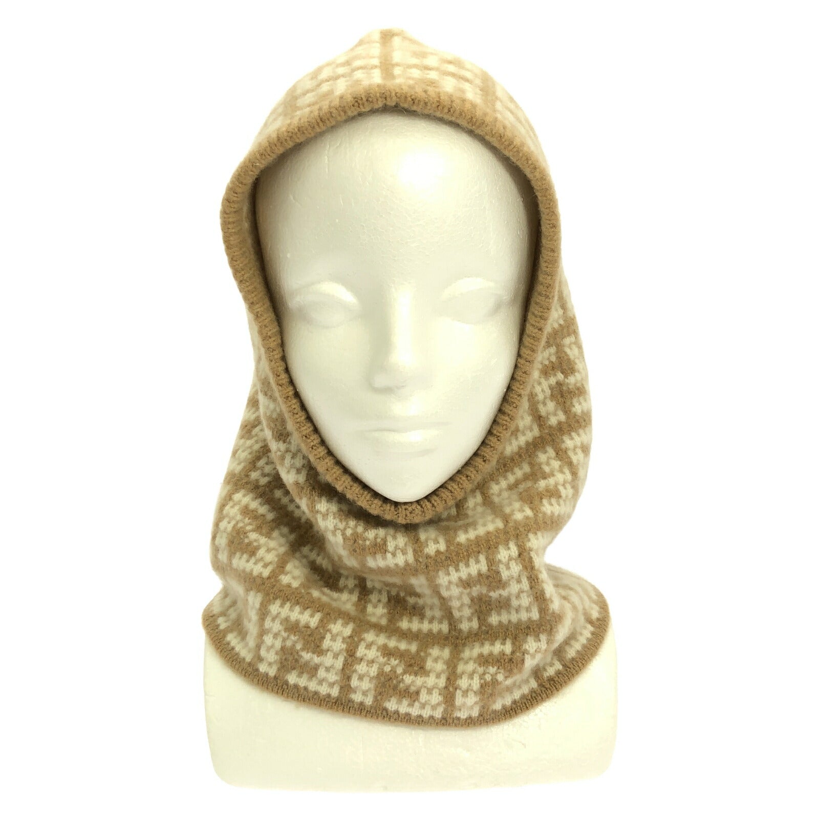 Fendi Cashmere Balaclava Hat