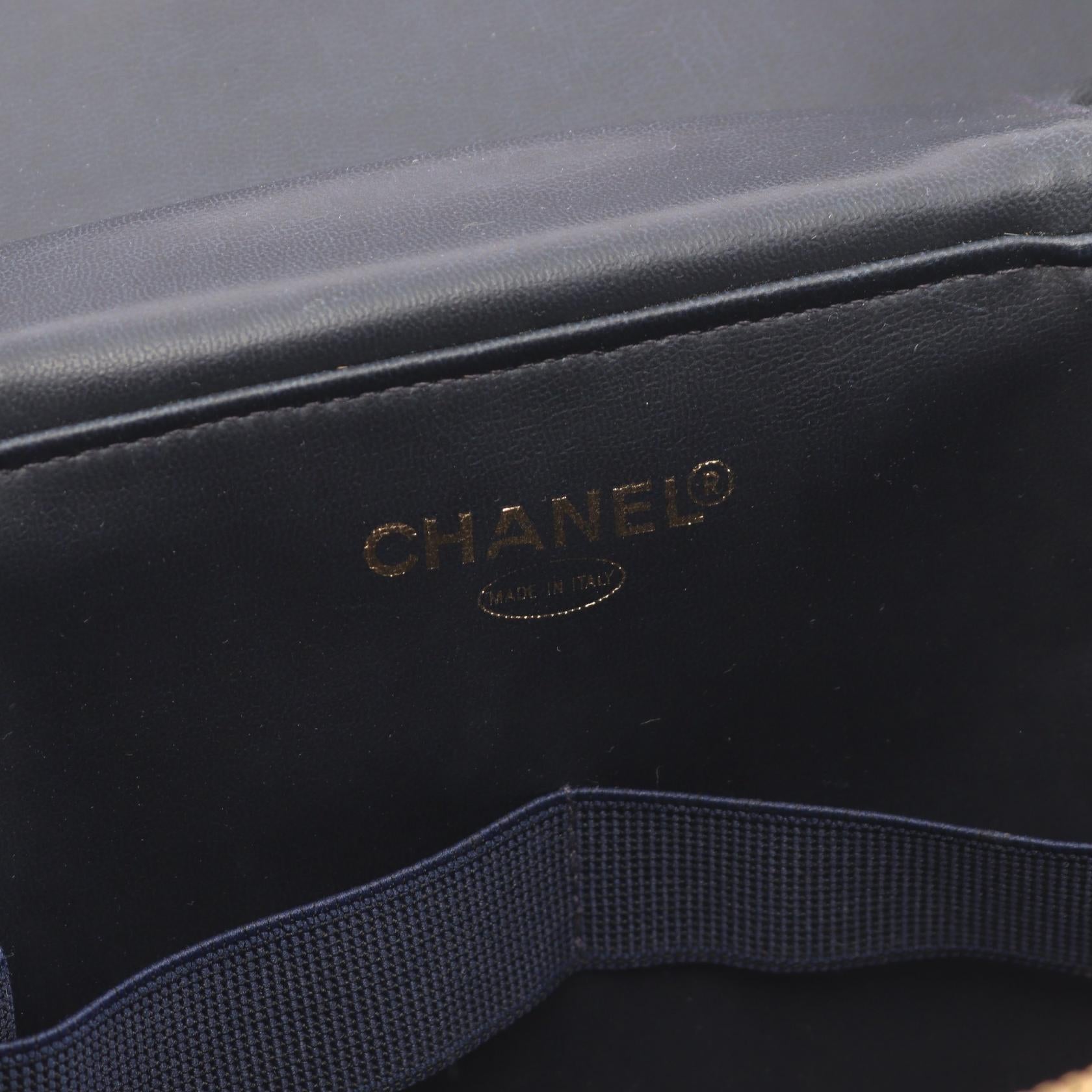 Chanel Coco Mark Denim Handbag