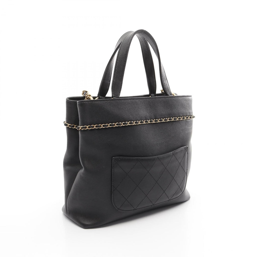 Chanel Coco Mark Matelassé Grained Calfskin Shoulder Bag