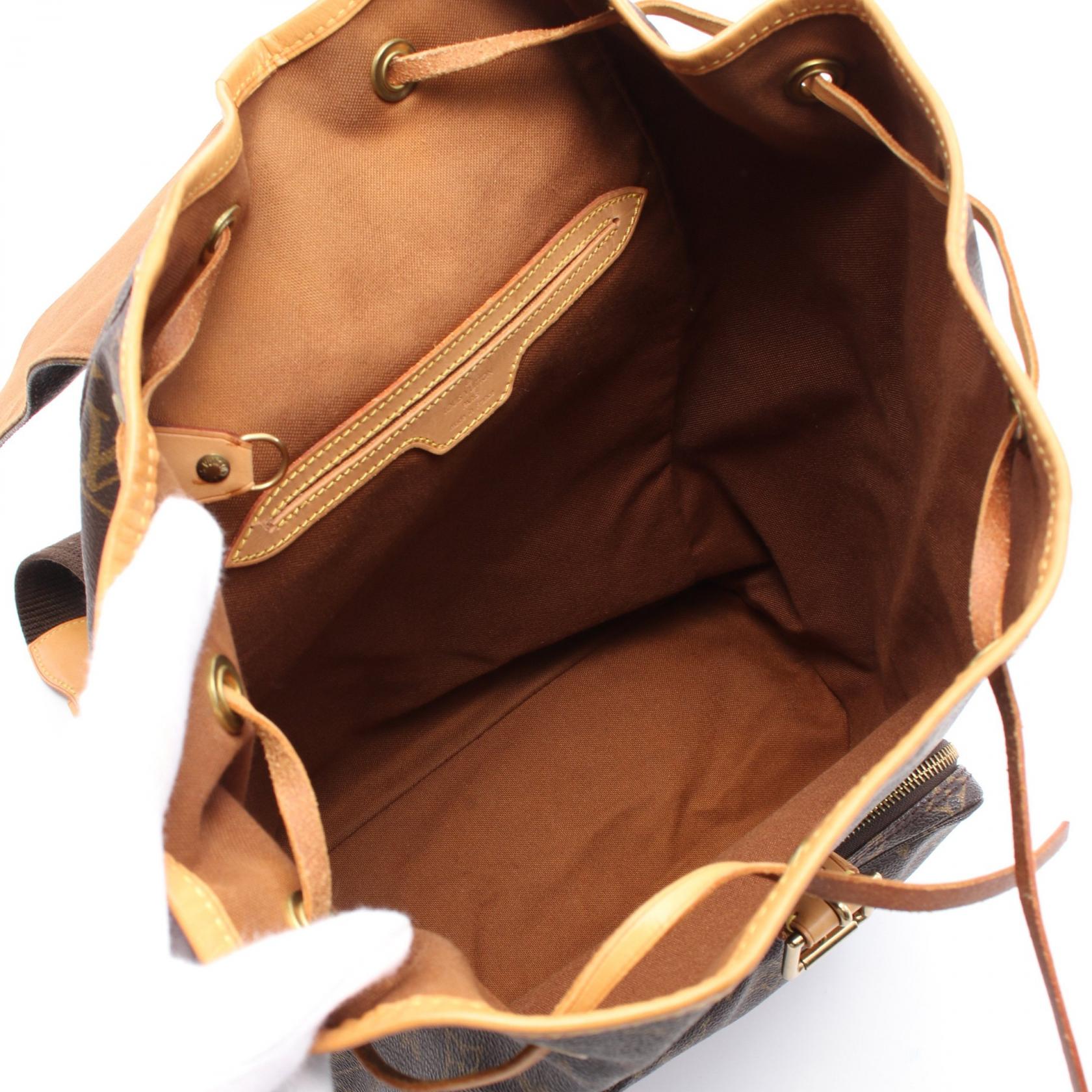 Louis Vuitton Monogram Coated Canvas Backpack