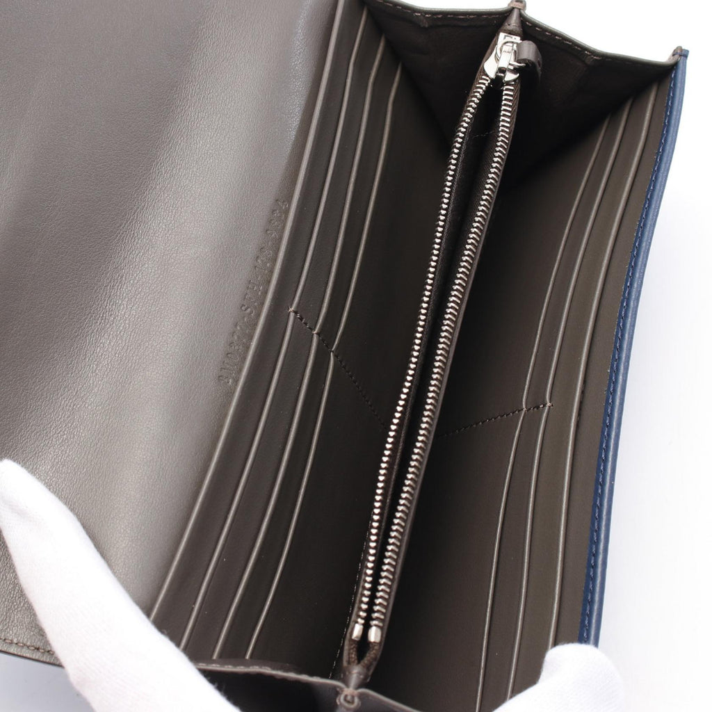 Fendi Peekaboo Leather Long Wallet