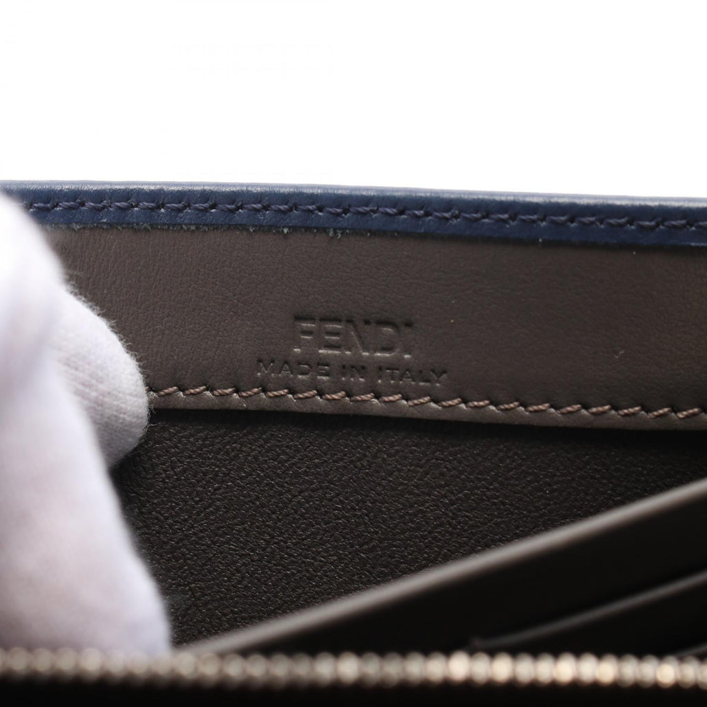 Fendi Peekaboo Leather Long Wallet