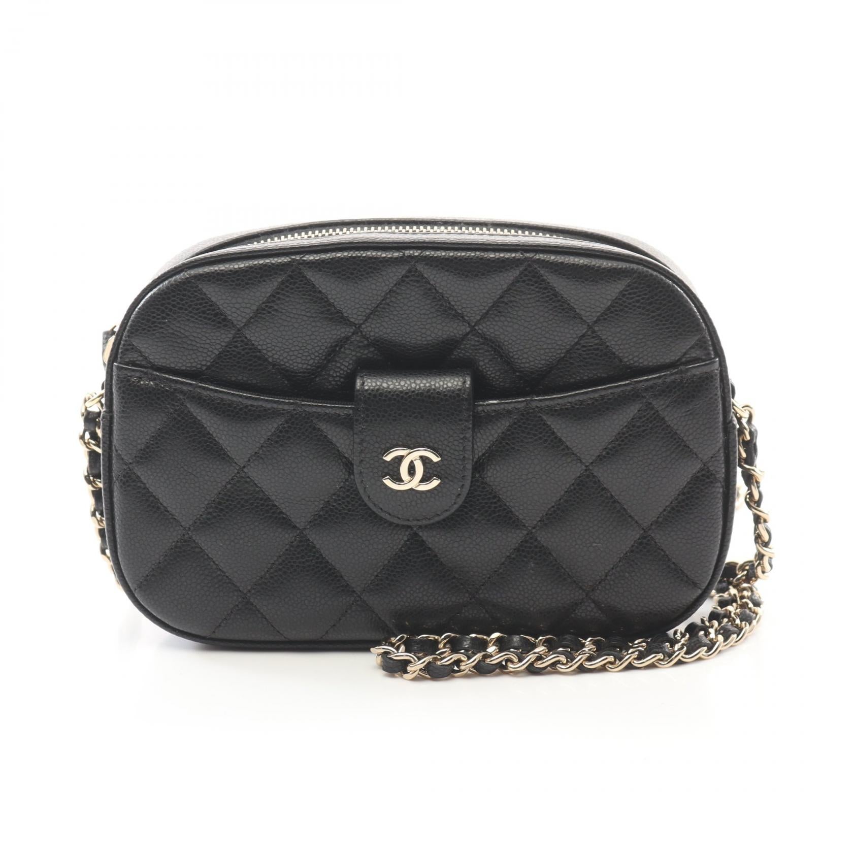 Chanel Matelasse Caviar Skin Shoulder Bag