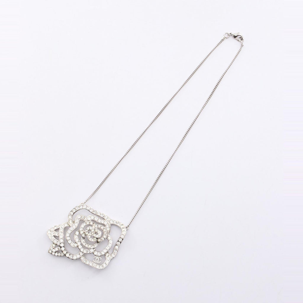 Chanel Camellia Coco Mark Necklace
