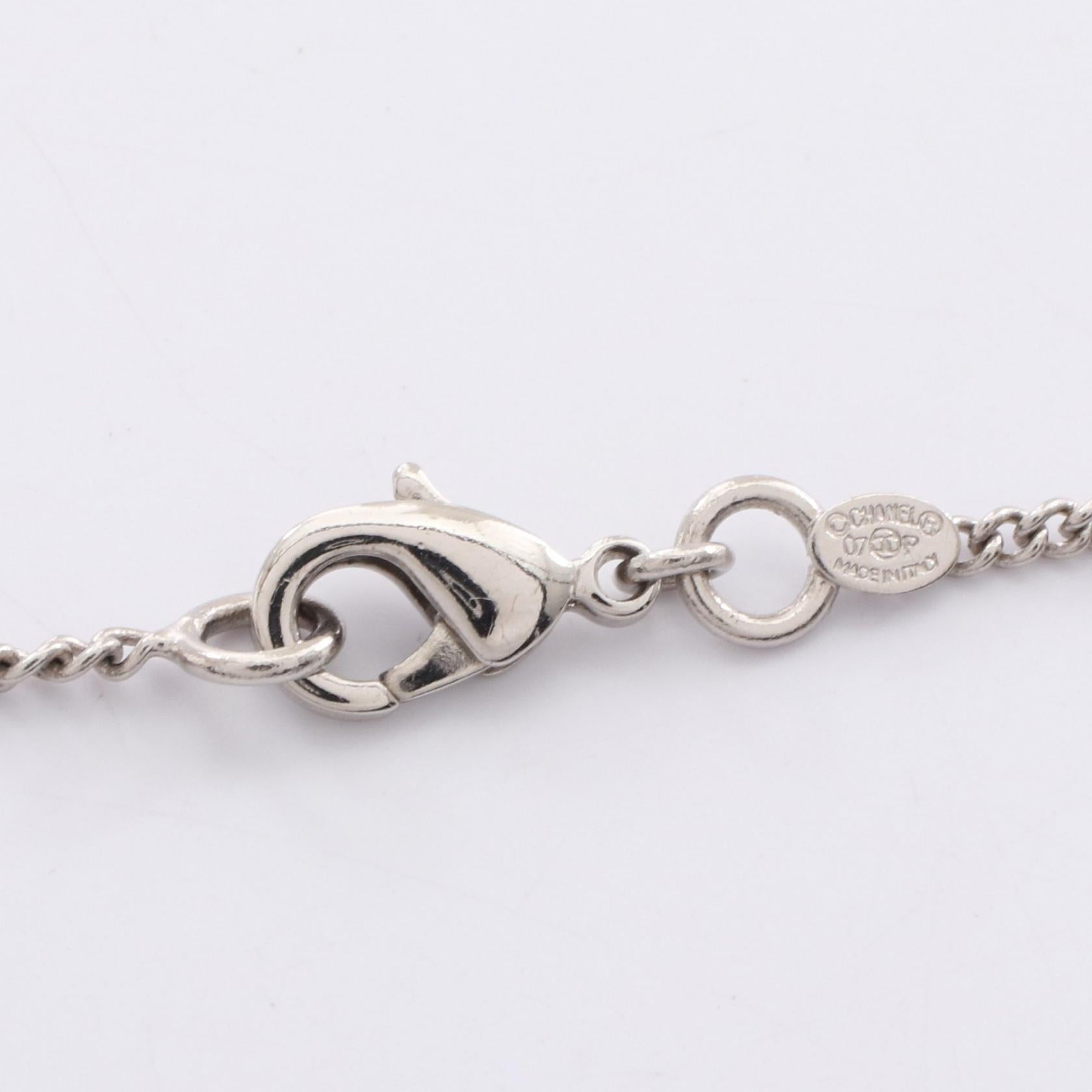Chanel Camellia Coco Mark Necklace