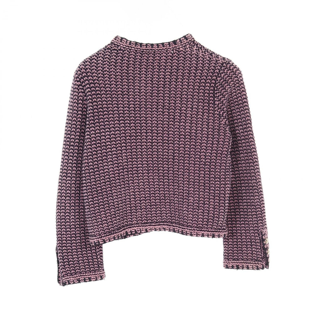 Chanel Coco Mark Button Cashmere Cotton igan
