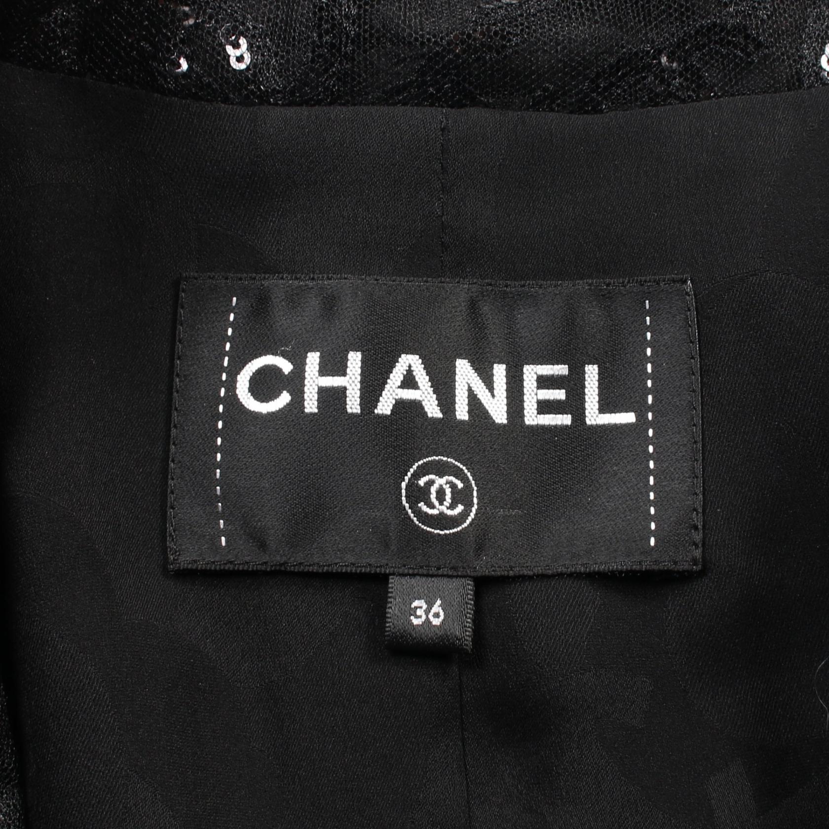 Chanel Coco Mark Eyelet Cotton/Polyester Outerwear