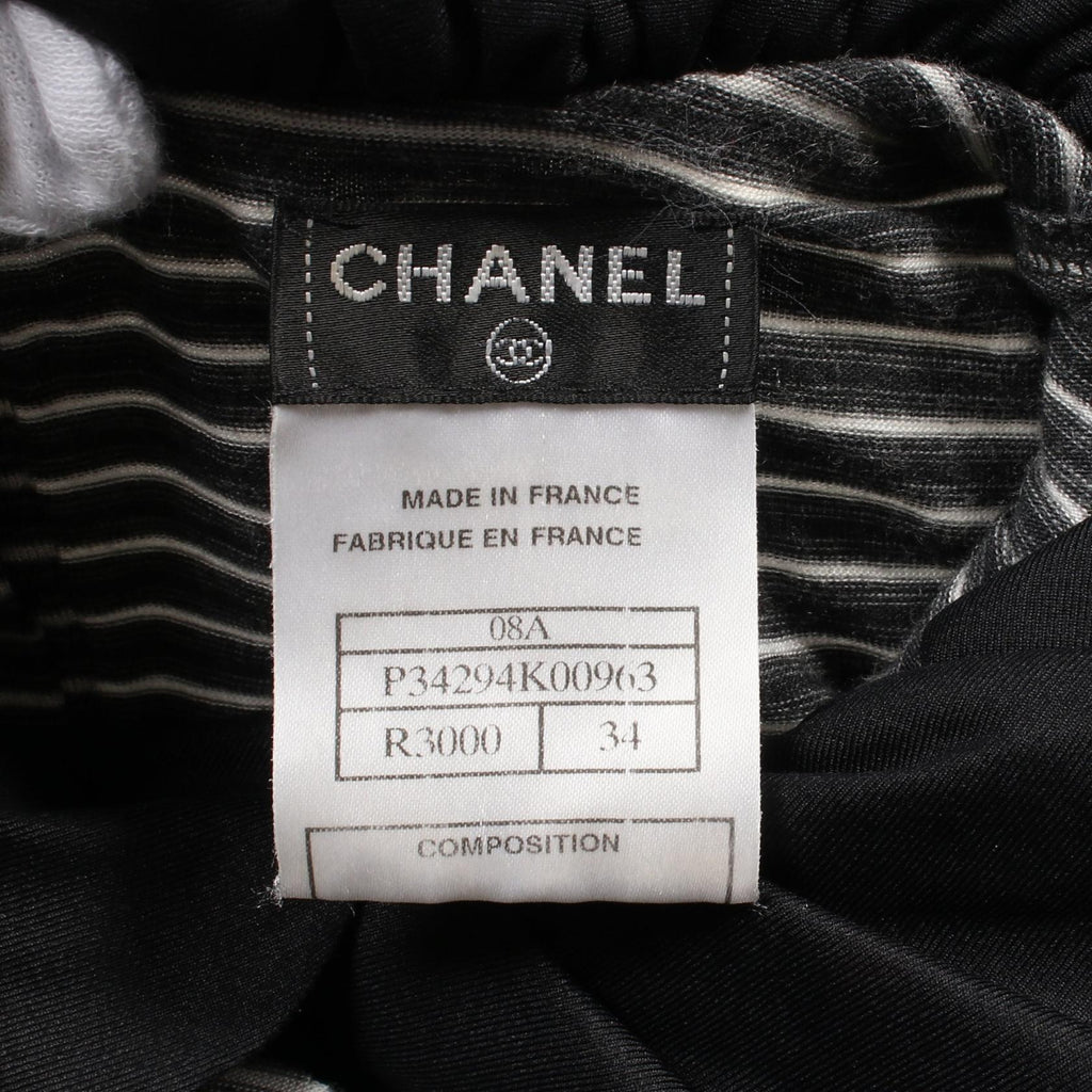 Chanel Cutsew Cotton Nylon Top
