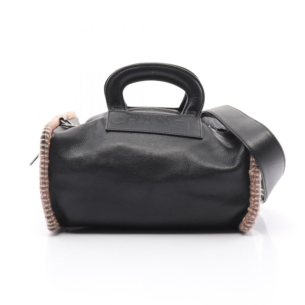 Chanel Leather Fabric Handbag
