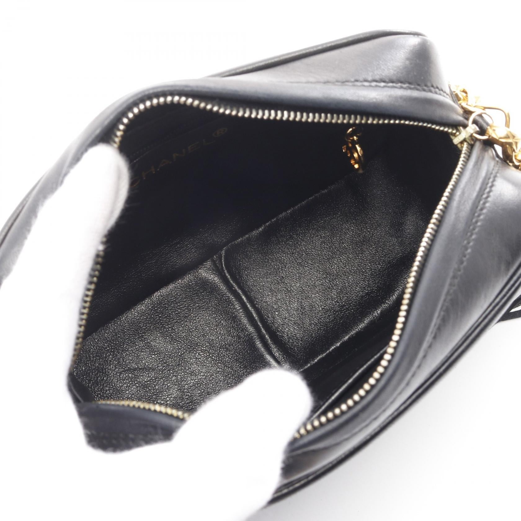 Chanel Coco Mark Lambskin Shoulder Bag