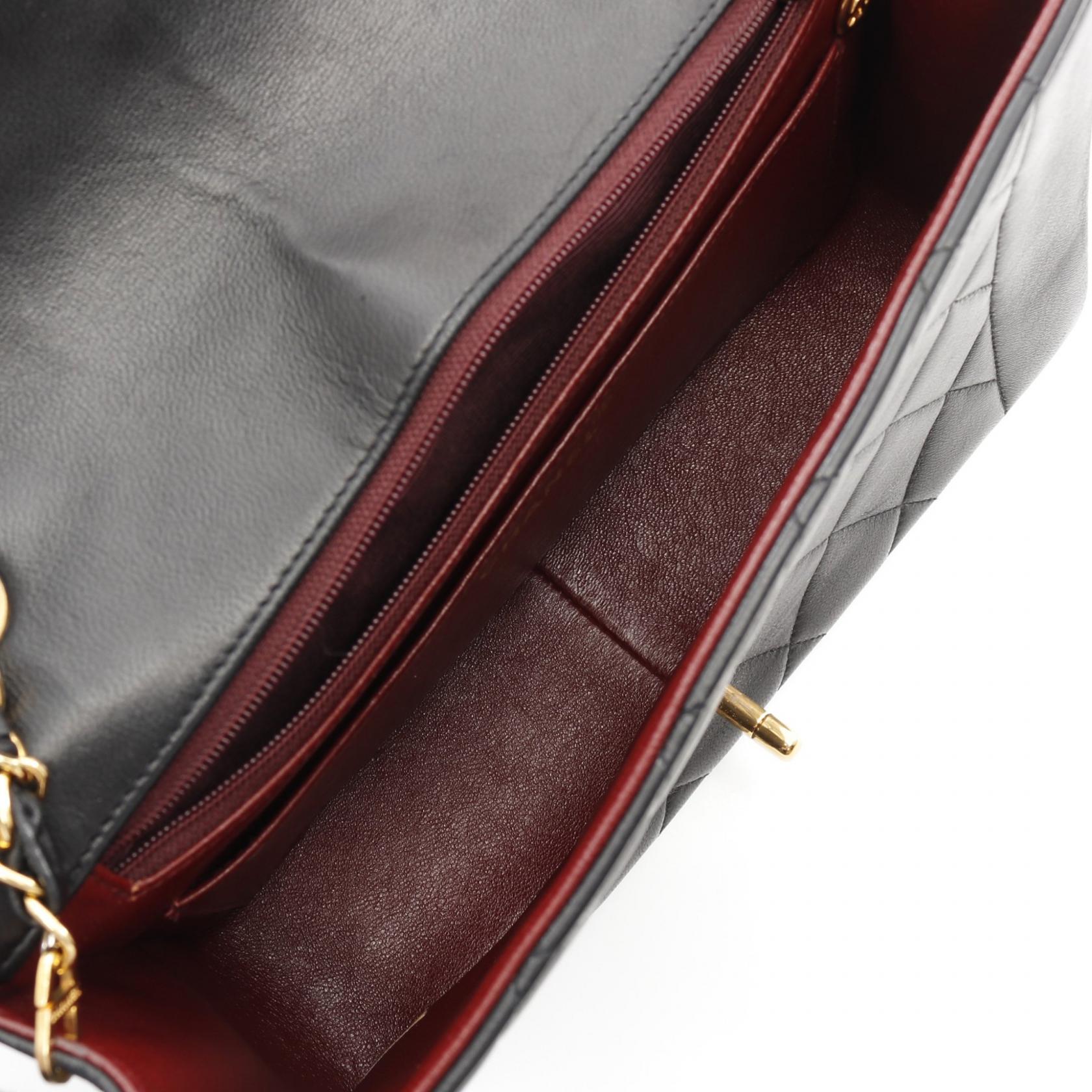 Chanel Matelasse Diana Flap Lambskin Shoulder Bag
