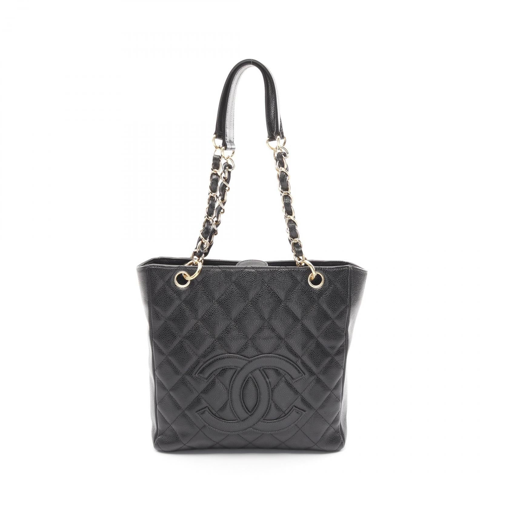 Chanel Matelasse PST Caviar Skin Tote Bag
