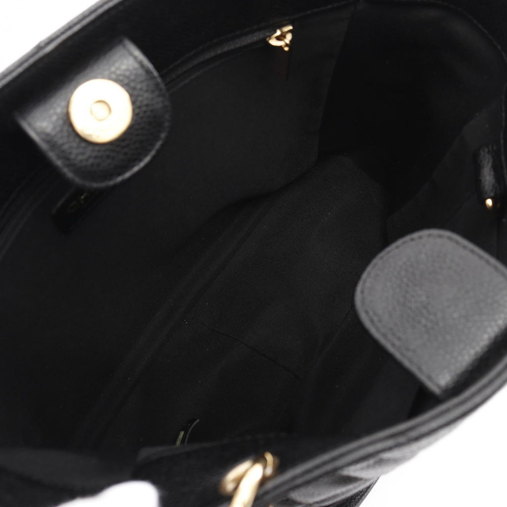 Chanel Matelasse PST Caviar Skin Tote Bag