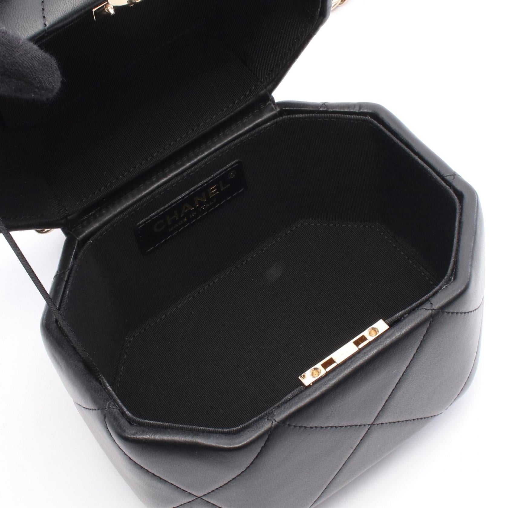 Chanel Matelasse Small Vanity Leather Shoulder Bag